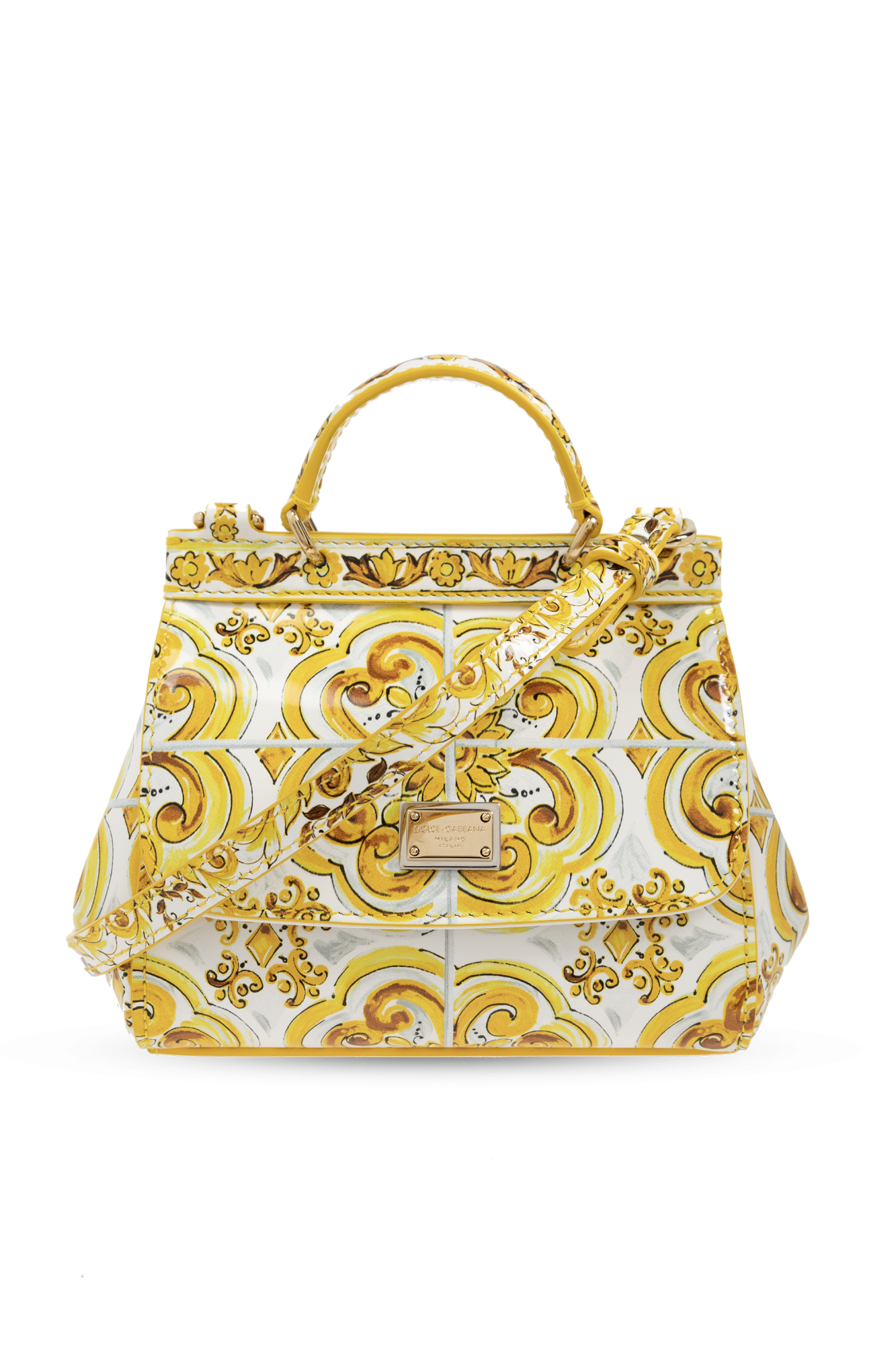 Yellow Sicily Mini Shoulder Bag Dolce Gabbana Kids Vitkac Canada